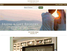 Tablet Screenshot of littlebrownhouseamarillo.com